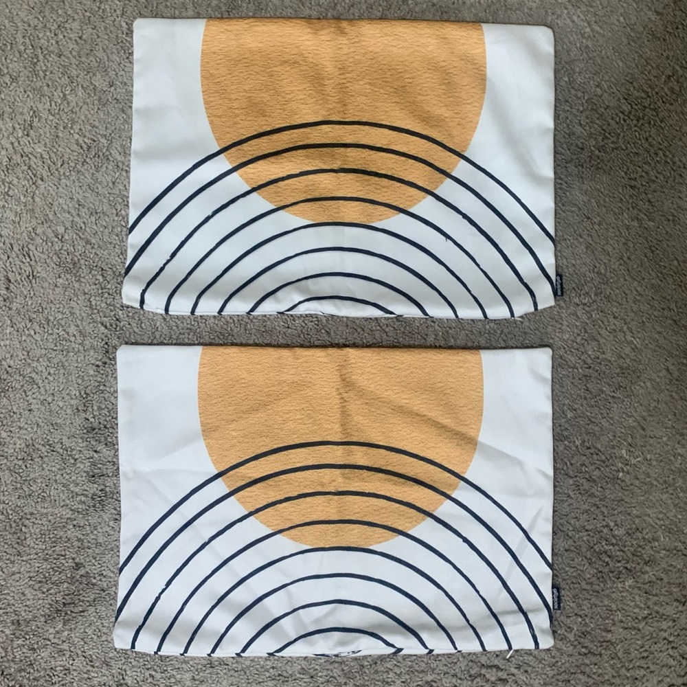 Set of 2 Society 6 pillow cases